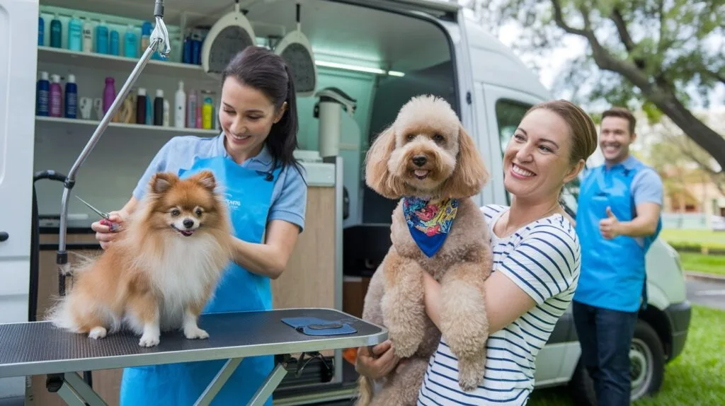 mobile pet grooming services (6) Mobile Pet Grooming Orlando