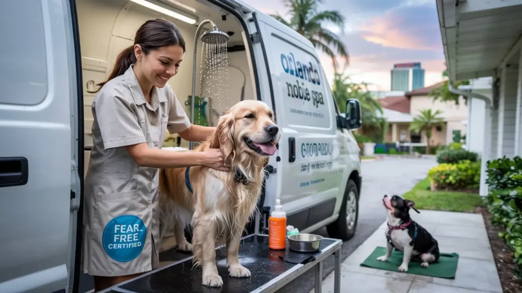 Discover expert tips to prepare your dog or cat for mobile grooming in Orlando. Reduce stress, handle Florida heat, and find trusted local groomers.