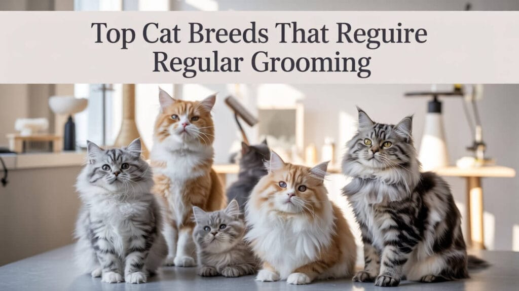 Top Cat Breeds That Require Regular Grooming