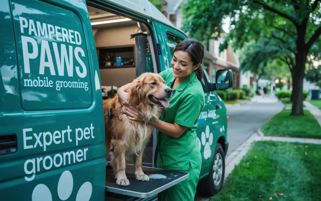 Mobile Pet Grooming Downtown Orlando by an expert pet groomer