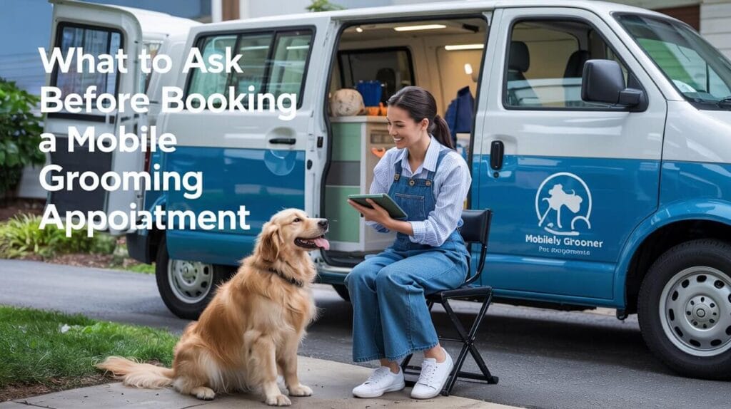 What to Ask Before Booking a Mobile Grooming Appointment