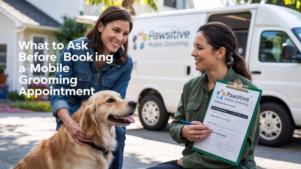 Mobile pet grooming questions